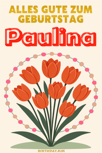 Alles Gute Zum Geburtstag Paulina Gif