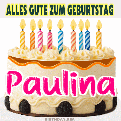 Alles Gute Zum Geburtstag Paulina Gif
