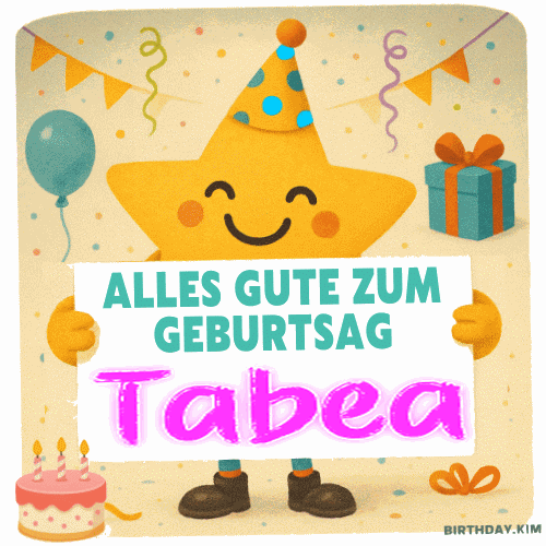 Alles Gute Zum Geburtstag Tabea Gif