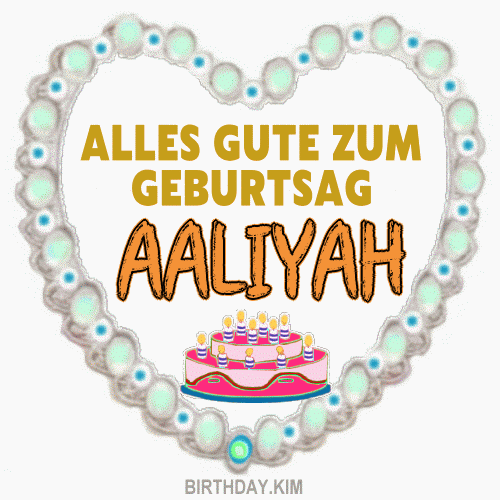 Alles Gute Zum Geburtstag Aaliyah Gif