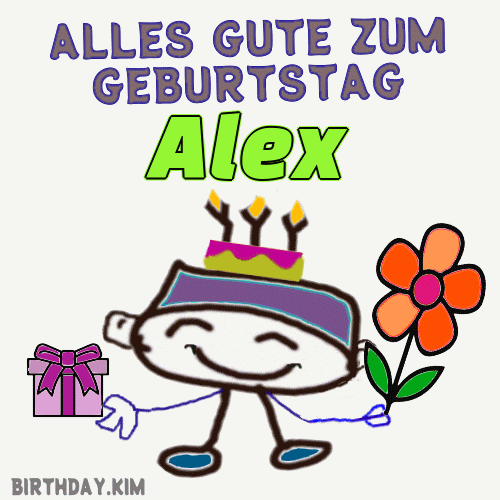 Alles Gute Zum Geburtstag Alex Gif