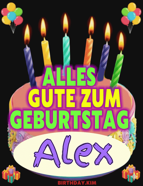 Alles Gute Zum Geburtstag Alex Gif