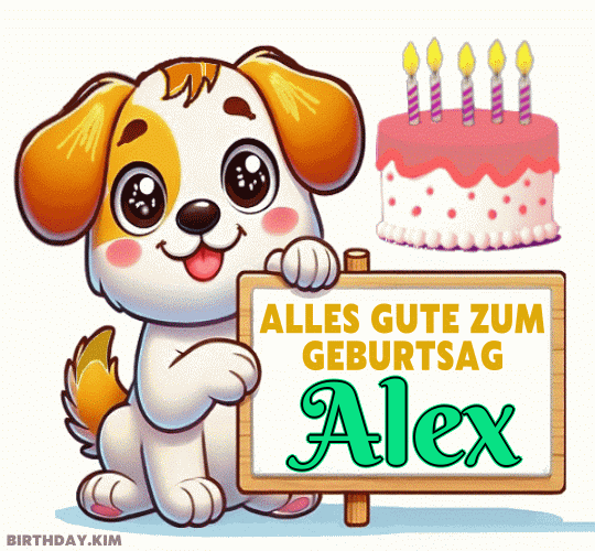 Alles Gute Zum Geburtstag Alex Gif