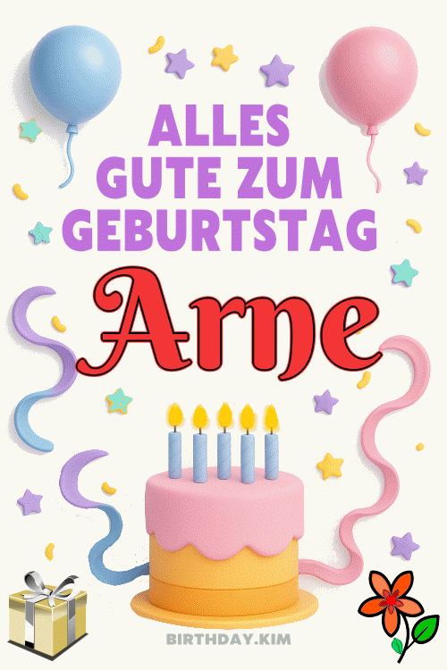 Alles Gute Zum Geburtstag Arne Gif