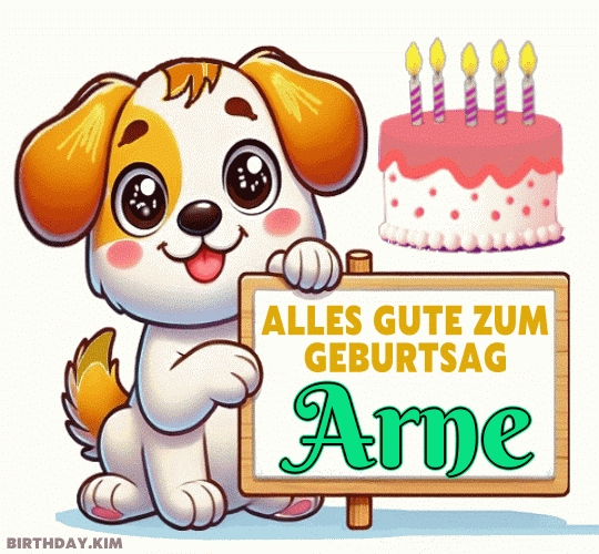 Alles Gute Zum Geburtstag Arne Gif