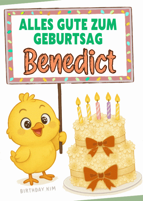 Alles Gute Zum Geburtstag Benedict Gif
