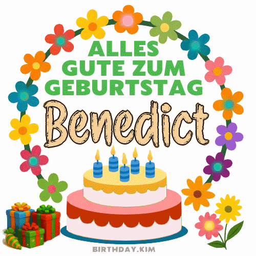 Alles Gute Zum Geburtstag Benedict Gif