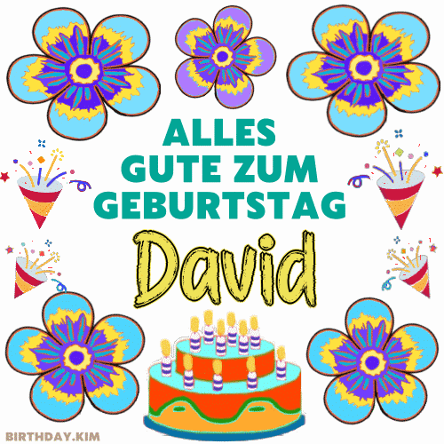 Alles Gute Zum Geburtstag David Gif