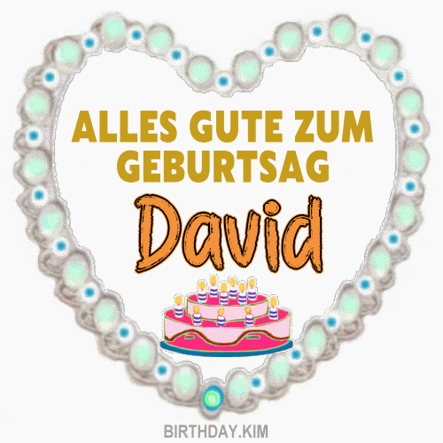 Alles Gute Zum Geburtstag David Gif