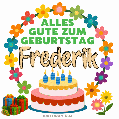 Alles Gute Zum Geburtstag Frederik Gif