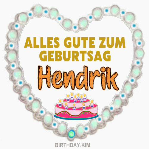Alles Gute Zum Geburtstag Hendrik Gif