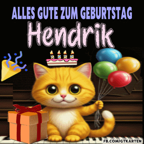 Alles Gute Zum Geburtstag Hendrik Gif