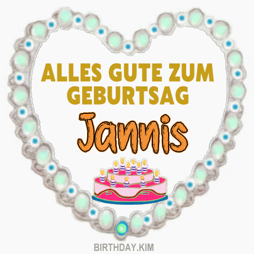 Alles Gute Zum Geburtstag Jannis Gif