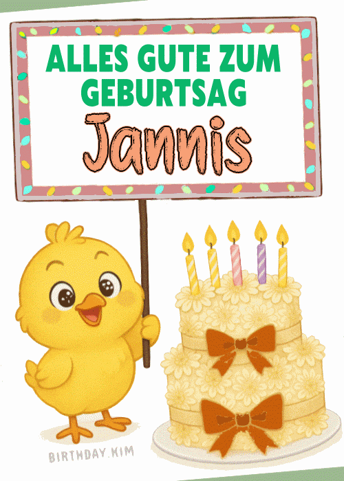 Alles Gute Zum Geburtstag Jannis Gif