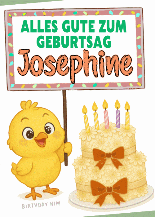 Alles Gute Zum Geburtstag Josephine Gif