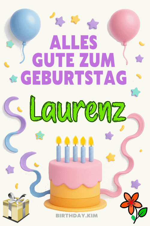 Alles Gute Zum Geburtstag Laurenz Gif