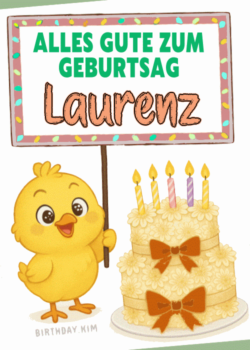Alles Gute Zum Geburtstag Laurenz Gif