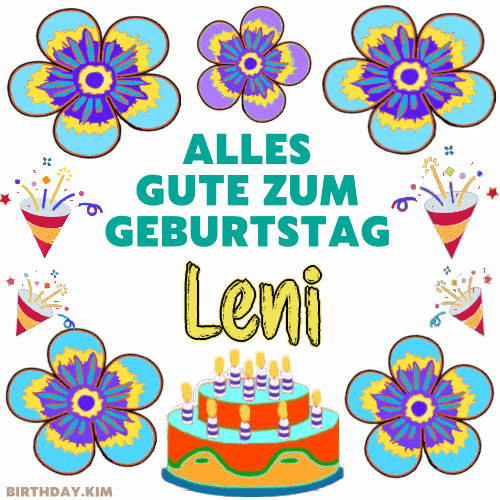 Alles Gute Zum Geburtstag Leni Gif