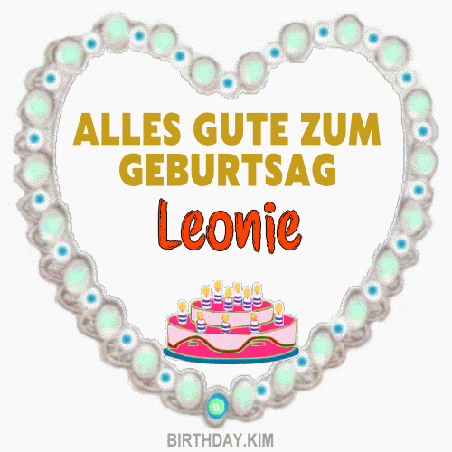 Alles Gute Zum Geburtstag Leonie Gif