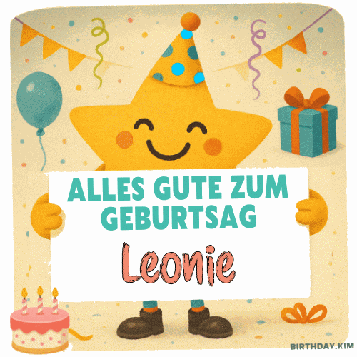 Alles Gute Zum Geburtstag Leonie Gif