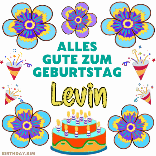 Alles Gute Zum Geburtstag Levin Gif