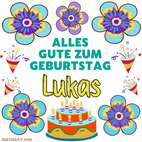 Alles Gute Zum Geburtstag Lukas Gif
