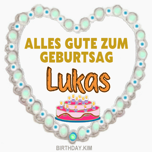 Alles Gute Zum Geburtstag Lukas Gif