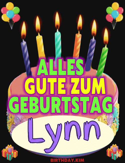 Alles Gute Zum Geburtstag Lynn Gif