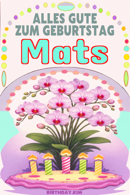 Alles Gute Zum Geburtstag Mats Gif