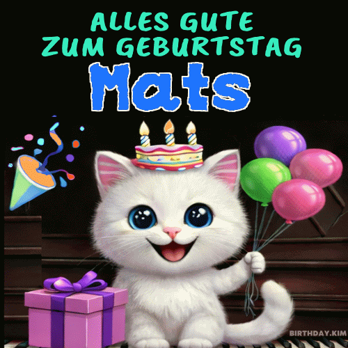 Alles Gute Zum Geburtstag Mats Gif