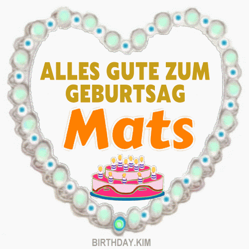 Alles Gute Zum Geburtstag Mats Gif