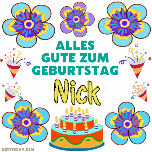 Alles Gute Zum Geburtstag Nick Gif