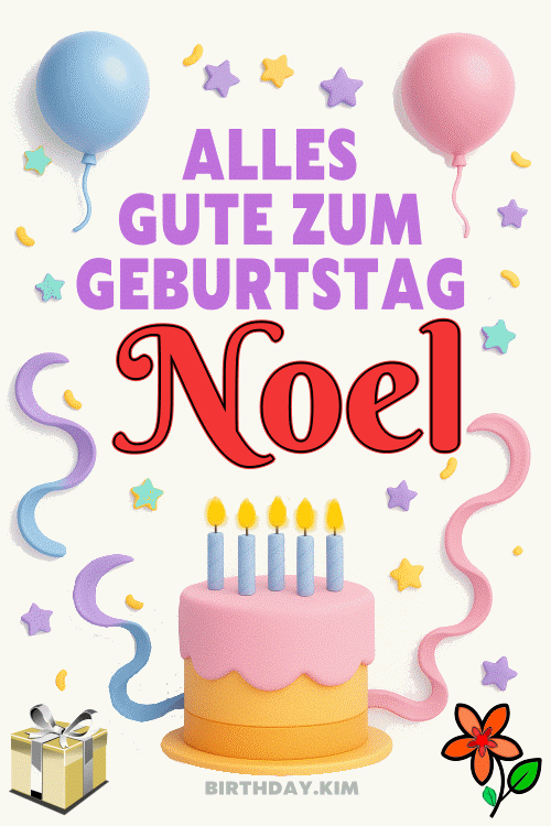 Alles Gute Zum Geburtstag Noel Gif
