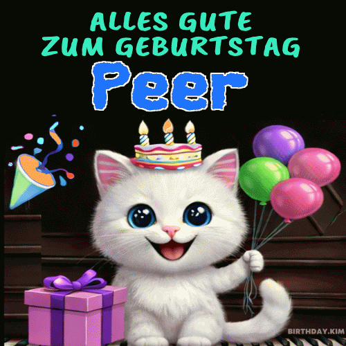 Alles Gute Zum Geburtstag Peer Gif