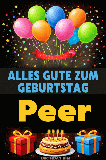 Alles Gute Zum Geburtstag Peer Gif