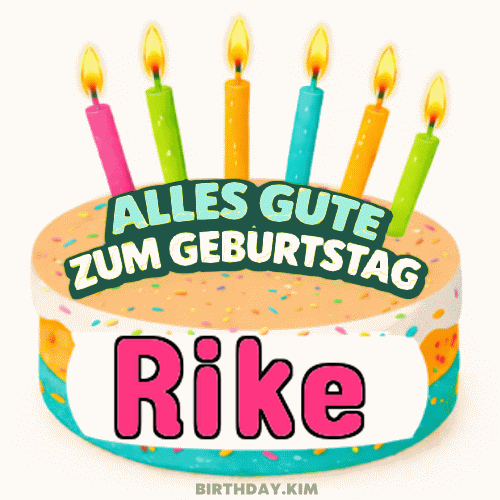 Alles Gute Zum Geburtstag Rike Gif
