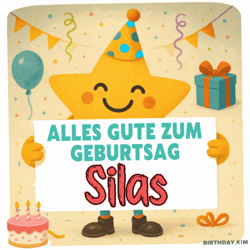 Alles Gute Zum Geburtstag Silas Gif