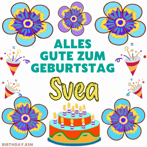 Alles Gute Zum Geburtstag Svea Gif