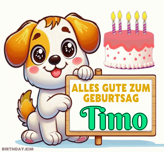 Alles Gute Zum Geburtstag Timo Gif