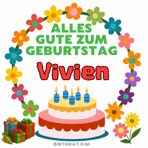 Alles Gute Zum Geburtstag Vivien Gif