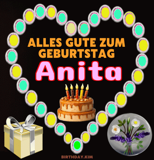 Alles Gute Zum Geburtstag Anita Gif