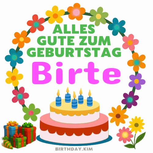 Alles Gute Zum Geburtstag Birte Gif