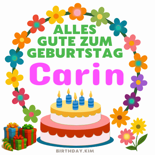 Carin Geburtstag Gif
