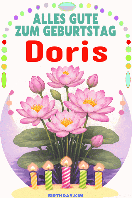 Alles Gute Zum Geburtstag Doris Gif