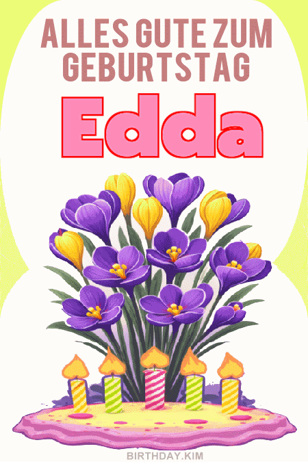 Alles Gute Zum Geburtstag Edda Gif