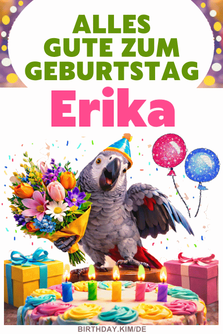 Alles Gute Zum Geburtstag Erika Gif