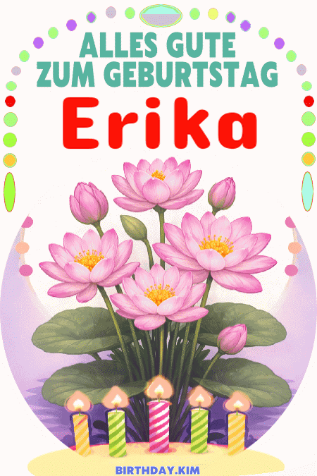 Alles Gute Zum Geburtstag Erika Gif
