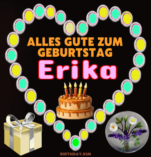 Alles Gute Zum Geburtstag Erika Gif