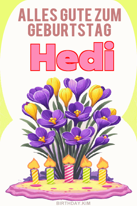 Alles Gute Zum Geburtstag Hedi Gif