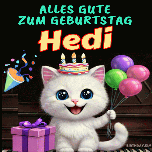 Alles Gute Zum Geburtstag Hedi Gif